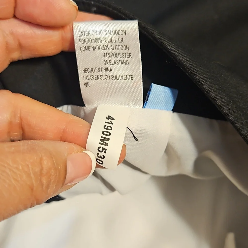 ANTONIO MELANI Black and White Mini‎ Pencil Skirt